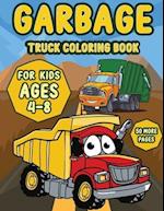 Garbage Truck coloring book for kids ages 4-8