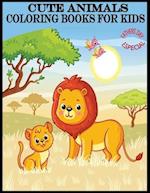 Cute Animals Coloring Books For Kids Fathers Day Especial