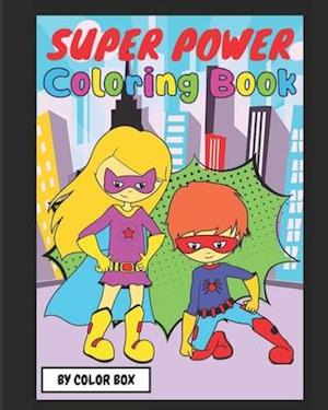 Super Power Coloring Book
