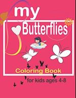 my butterflies coloring book