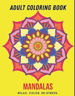 Adult Coloring Book- Mandalas