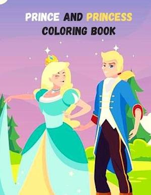 Prince And Princess Coloring Book