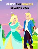 Prince And Princess Coloring Book