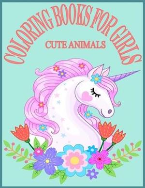 Cute Animals Coloring Books For Girls