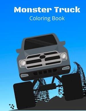 Monster Truck Coloring Book