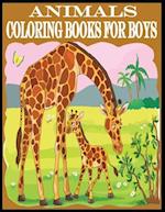 Animals Coloring Books For Boys