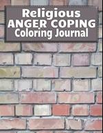 Religious Anger Coping Coloring Journal