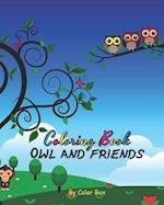Owl And Friends Coloring Book