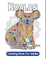 Koala Coloring Book For Adults