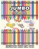 Jumbo Animals Coloring Book For Kids