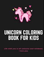 Unicorn Coloring Book for Kids