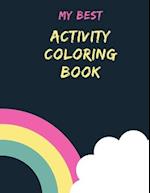 My Best Activity Coloring Book