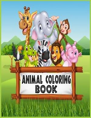 Animal coloring book