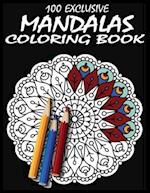 100 Exclusive mandalas Coloring Book