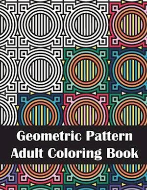 Geometric Pattern Adult Coloring Book