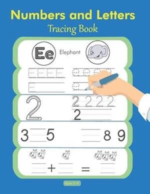 Numbers and Letters Tracing Book 2-4