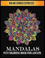 Mandalas Fun Coloring Book For Adults New and Expanded Edition 2020
