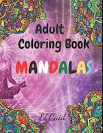 Adult coloring book MANDALAS