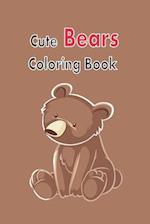 Cute Bears Coloring Book