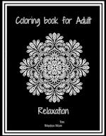 Coloring Book For Adult, Relaxation