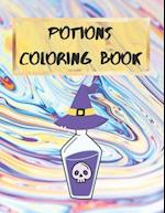 Potions Coloring Book