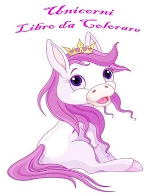 Unicorni Libro da Colorare