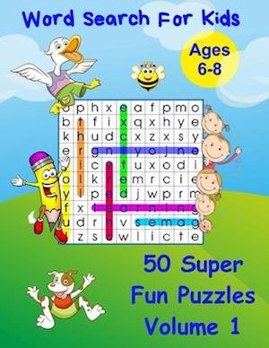 Word Search for Kids Ages 6-8