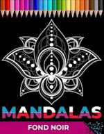 Mandalas Fond noir