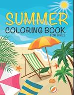 Summer Coloring Book For Girls