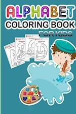 alphabet coloring book for kids