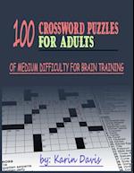 100 crossword puzzles for adults