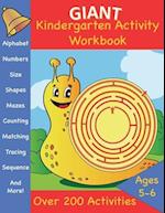 Giant Kindergarten Activity Workbook