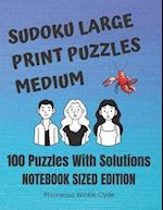 Sudoku Large Print Puzzles Medium