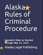 Alaska Rules of Criminal Procedure