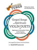 Gospel Songs and Spirituals Violin Duets with Guitar Chords and Lyrics