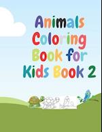 Animals Coloring Book for Kids Book 2