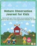 Nature Observation Journal for Kids