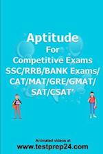 Aptitude for Competitive Exams SSC/RRB/BANK EXAMS/CAT/MAT/ GRE/ GMAT/SAT/CSAT 1.Arithmetic 2.Algebra 3.Numbers 4.Geometry 5.Permutations 6.Statistics