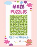 Maze Puzzles For 7-10 Year Olds