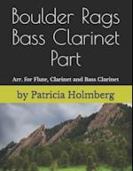 Boulder Rags - Bass Clarinet Part