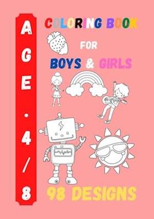 Coloring Book for Boys and Girls