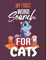 My First Word Search for Cats