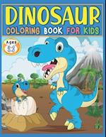 Dinosaur Coloring Book For Kids Ages 2-4, 4-8