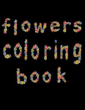 flowers coloring book