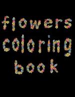 flowers coloring book