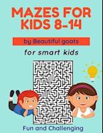 mazes for Kids 8-14 | Fun and Challenging: The book contains 100 maze | Boost your child's intelligence | mazes for kids 