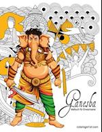 Ganesha-Malbuch für Erwachsene