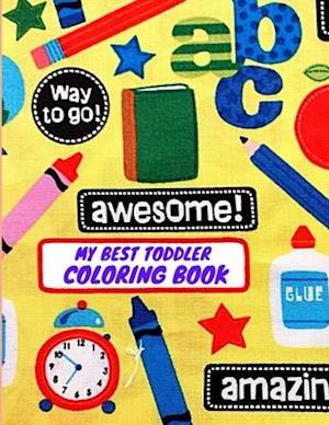 My Best Toddler Coloring Book