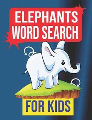 Elephants Word Search for Kids