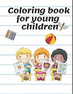 Coloring book for young children